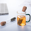 玻璃试管滤茶器茶漏茶叶，过滤器茶水分离泡，茶器办公室创意茶具配件