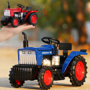 1 32合金玩具车模型拖拉机车头模型声音儿童回力车男孩农场运输车