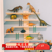 宜家卢斯蒂格墙搁板 37x37厘米收纳架置物架玩具展示架国内