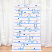 儿童款十一只猫浴巾 纯棉卡通可爱家用吸水擦身大毛巾 微瑕疵