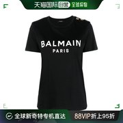 韩国直邮balmain24ss短袖t恤女af1ef005bb02eabnoirblanc