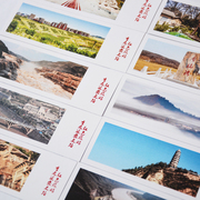 古品文化红军延安旅游纪念品精美书签中国风创意红色文创卡片