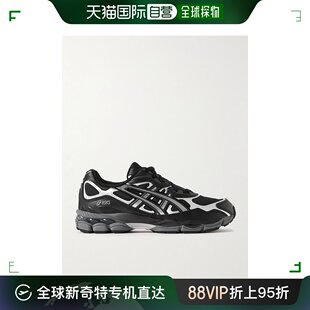 香港直邮潮奢 Asics 亚瑟士 男士 GEL-NYC 网纱绒面革仿皮运动鞋