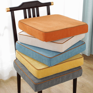 新中式椅子垫沙发海绵垫，座垫订做换鞋凳加厚硬高密度海绵坐垫