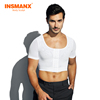 INSMANX男士短袖塑胸背心束胸压力绷带收胸缩胸抽脂术后紧身内衣