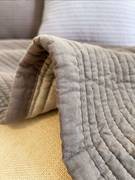 北欧简约现代纯色全棉布艺四季通用防滑沙发垫子纯棉坐垫时尚