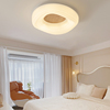 卧室灯吸顶灯奶油风主卧温馨浪漫婚房现代简约原木色创意艺术灯具