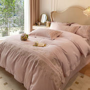 水星系列床上四件套纯棉被套床单四件套床上用品全棉被罩1.8米床