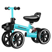 儿童平衡车四轮带减震滑行车，无脚踏儿童，扭扭车溜溜车1-6岁小孩