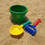 儿童沙滩玩具车套装决明子挖沙铲子，桶玩沙工具，大号宝宝男女孩套装