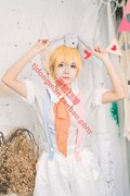 vocaloid镜音连迷失的森林，与兔子cosplay动漫服装假发定制