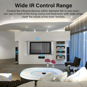 Tuya WiFi IR RemoCe Control For iir tKonditAoner TV  Smart