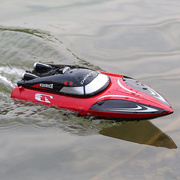 遥控船高速快艇大马力防水上大号儿童可下水拉网，轮船模型玩具男孩