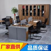 办公电脑桌商用办室单人员LX-025工位桌公自由组合板式四六人人职