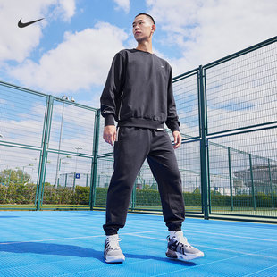 Nike耐克DRI-FIT男速干篮球上衣春季圆领卫衣宽松运动DQ5821