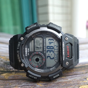卡西欧电子表，男运动防水十年电池数字式手表ae-1400wh-9