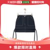 香港直邮潮奢loewe女士loewe深蓝色mini工装半身裙s359y08x3