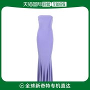 香港直邮normakamali女士，normakamali淡紫色连衣裙