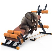运动锻炼腰部的健身器材，家用男减腹部仰卧起坐，板多功能练腹肌机器