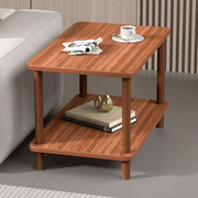 北欧茶几简约现代家用小茶桌简易客厅置物架沙发，旁创意小方桌边几