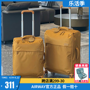 20寸行李箱女2024小型旅行箱24牛津布拉杆箱软箱超轻登机布箱