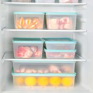 冰箱专用抗菌保鲜盒食品级原料家用厨房冷冻饺子葱姜蒜密封收纳盒
