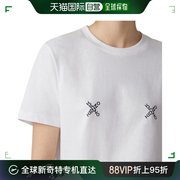 香港直邮kenzo女士白色t恤fa62ts9104sj-01