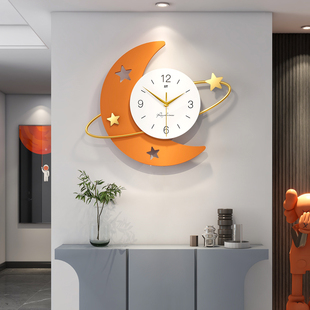 现代简约钟表挂钟客厅家用时尚，个性挂表创意，装饰轻奢网红时钟挂墙