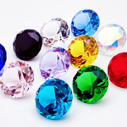 儿童水晶宝石玩具玻璃，钻石女孩送孩子生日礼物公主，仿真水晶宝藏盒