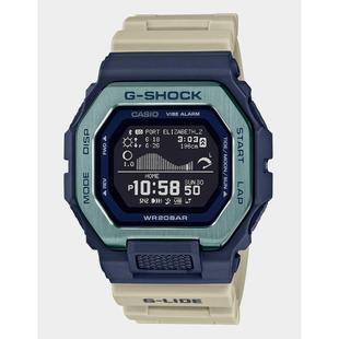 Casio G-Shock卡西欧男子不锈钢石英方形潮流百搭全自动运动手表