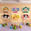幼儿园环创主题墙成品卡通米老鼠墙贴画教室布置儿童房间墙面装饰