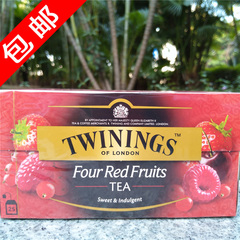 25包50g波兰川宁四红果果香红茶包Twinings Four Red Fruit Tea