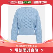 香港直邮潮奢 Stella Mccartney 女士粗线针织羊毛毛衣