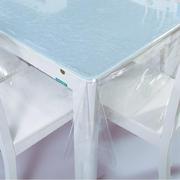.胶皮100环保pvc明布油透明桌水软玻e璃超薄0.5mm桌布塑料透防床