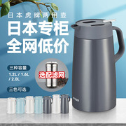 日本虎牌保温壶大容量，2l高档不锈钢热水瓶，家用办公暖水壶刻字