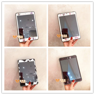 牛奶纹适用iPad卡通贴膜Pro钢化彩膜air3迷你6 4 5库洛米10.2 9.7