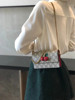 樱桃包包女夏季欧美时尚斜挎单肩小包网红同款百搭轻奢链条小方包