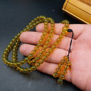  琥珀圆珠手链 6毫米圆珠108颗多圈手链琥珀手串