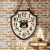 美式复古挂钟酒吧装饰欧式挂表简约创意壁钟客厅，时钟数字个性钟表