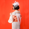日本夏季蕾丝和服正装改良便穿挂里小纹和风写真摄影神明少女
