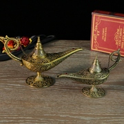 阿拉丁酒壶神灯创意复古乔迁大小号礼物家居客厅摆件工艺品阿拉伯