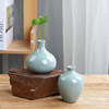创意个性简约小号陶瓷花瓶水养绿萝铜钱草花器皿客厅家用插花摆件