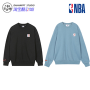 韩国NBA卫衣23秋男女同款圆领休闲衫加绒运动卫衣N224TS010P