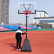 sba305标准可移动室内篮球实心，篮球框家用户外可升降扣篮篮球架
