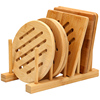 极速天竹餐垫隔热垫家用大号菜垫子创意餐桌垫防烫垫碗垫竹垫锅垫
