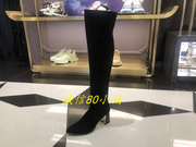 linearosa恋尚萝莎2023年冬季增高粗跟过膝靴，女鞋长靴子4t78202