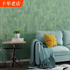 美式乡村复古墨绿色壁纸北欧工，业风纯色素色客厅卧室房间背景墙纸