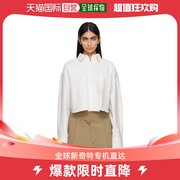 香港直邮潮奢amialexandremattiussi女士，灰白色刺绣衬衫