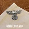 德意志非洲军团徽章2023年二战德国鹰军事勋章胸针背包饰品男