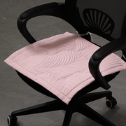 坐垫椅子垫办公室久坐四季通用防滑纯棉，全棉椅子座垫电脑椅屁垫